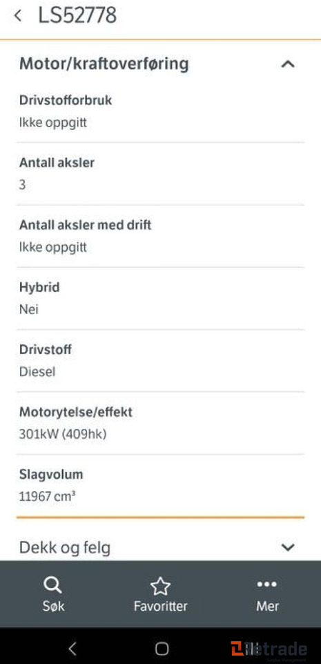 1999 modell MAN 26.414 6x2 kranbil - Dropside/ Flatbed truck, Crane truck: picture 3 1999 modell MAN 26.414 6x2 kranbil - Dropside/ Flatbed truck, Crane truck: picture 3