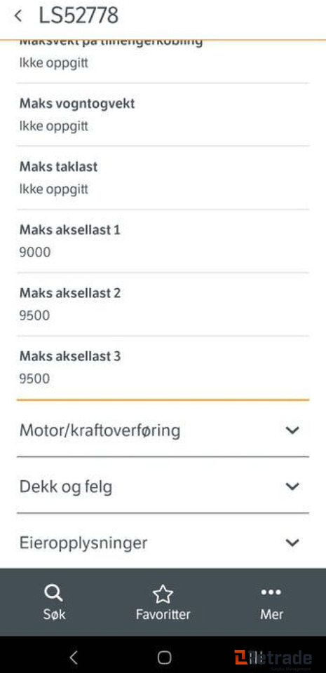 1999 modell MAN 26.414 6x2 kranbil - Dropside/ Flatbed truck, Crane truck: picture 4 1999 modell MAN 26.414 6x2 kranbil - Dropside/ Flatbed truck, Crane truck: picture 4