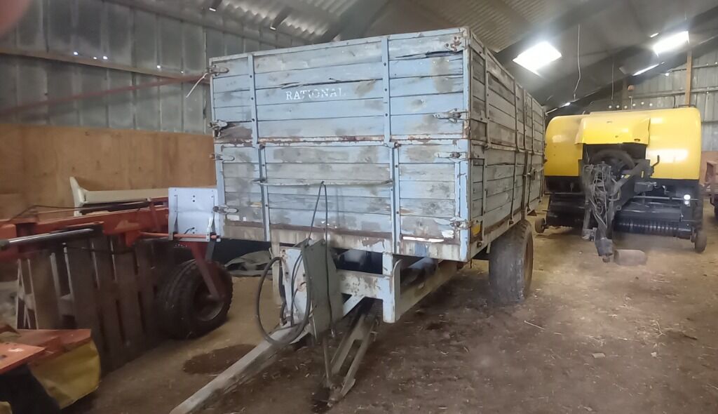 Rational RV 6 Højtipvogn. - Attachment for Agricultural machinery: picture 1 Rational RV 6 Højtipvogn. - Attachment for Agricultural machinery: picture 1