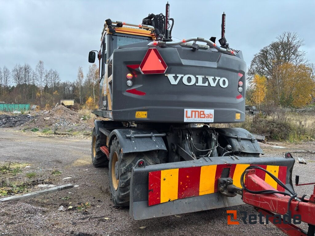 Grävmaskin Volvo EWR150 E - 2017 med tillbehör - Wheel excavator: picture 5 Grävmaskin Volvo EWR150 E - 2017 med tillbehör - Wheel excavator: picture 5
