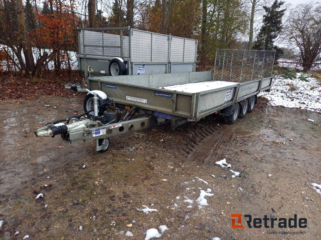 IFOR WILLIAMS TB TB5521-353 Maskintrailer - Dropside/ Flatbed trailer: picture 1 IFOR WILLIAMS TB TB5521-353 Maskintrailer - Dropside/ Flatbed trailer: picture 1