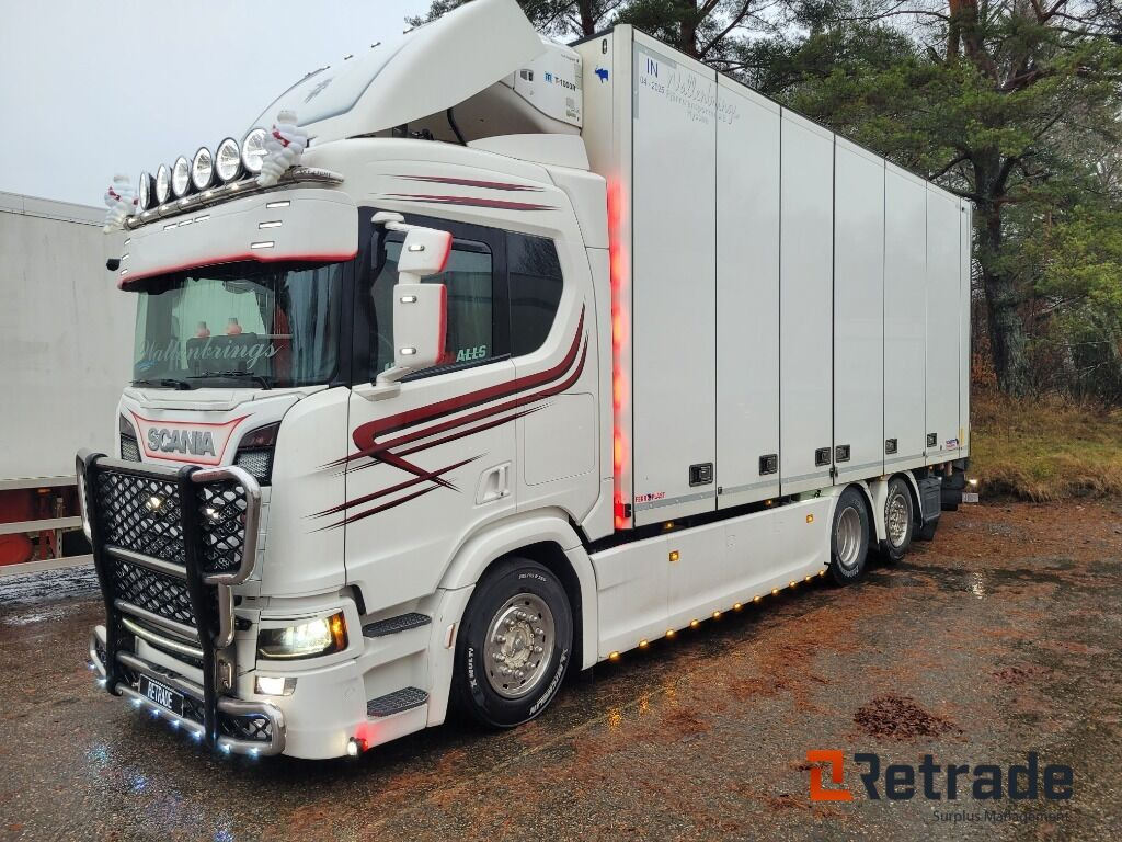 Kylbil Skåpbil med öppningsbar sida SCANIA NextGen R450 6x2*4 -2019 - Refrigerator truck: picture 1 Kylbil Skåpbil med öppningsbar sida SCANIA NextGen R450 6x2*4 -2019 - Refrigerator truck: picture 1