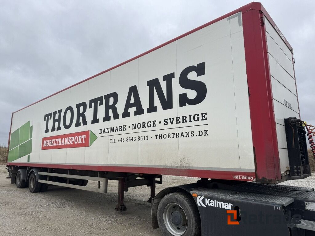 Trailer KEL-BERG - Closed box semi-trailer: picture 1 Trailer KEL-BERG - Closed box semi-trailer: picture 1