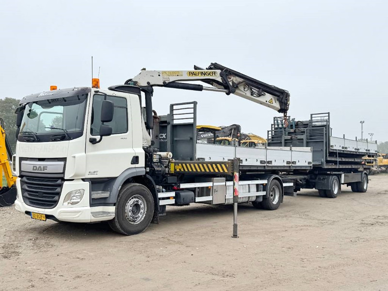 DAF CF400 + 17m Palfinger Crane / kran + Trailer - Crane truck: picture 1 DAF CF400 + 17m Palfinger Crane / kran + Trailer - Crane truck: picture 1