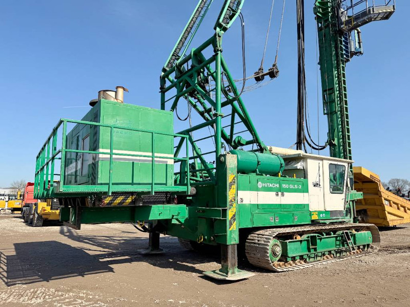 Hitachi KH150GLS-2 - 30.3m Drill / Powerpack / Hydr Tracks - Pile driver: picture 4 Hitachi KH150GLS-2 - 30.3m Drill / Powerpack / Hydr Tracks - Pile driver: picture 4
