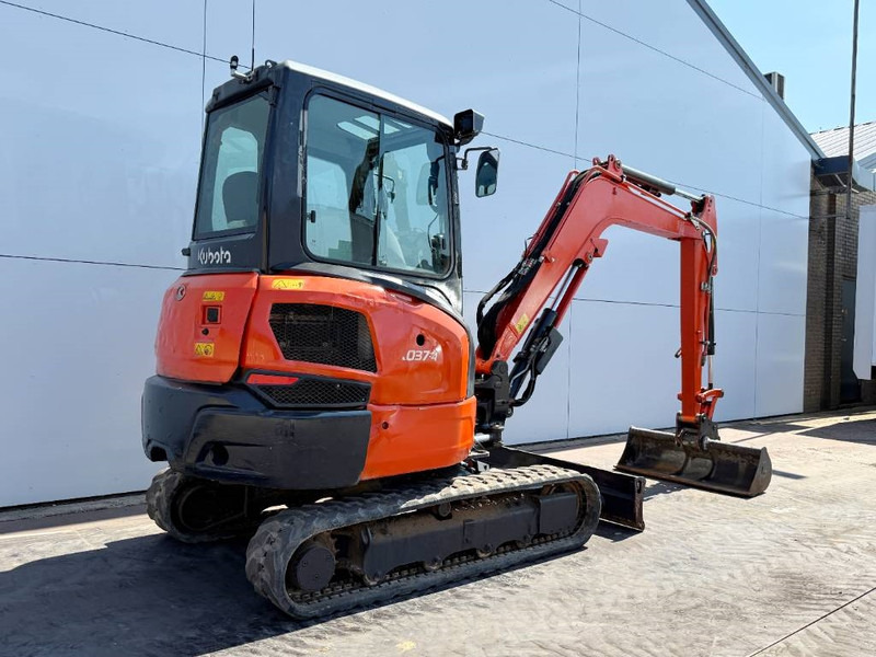Kubota KX 037-4 - Hammer Lines / Quick Coupler - Mini excavator: picture 5 Kubota KX 037-4 - Hammer Lines / Quick Coupler - Mini excavator: picture 5