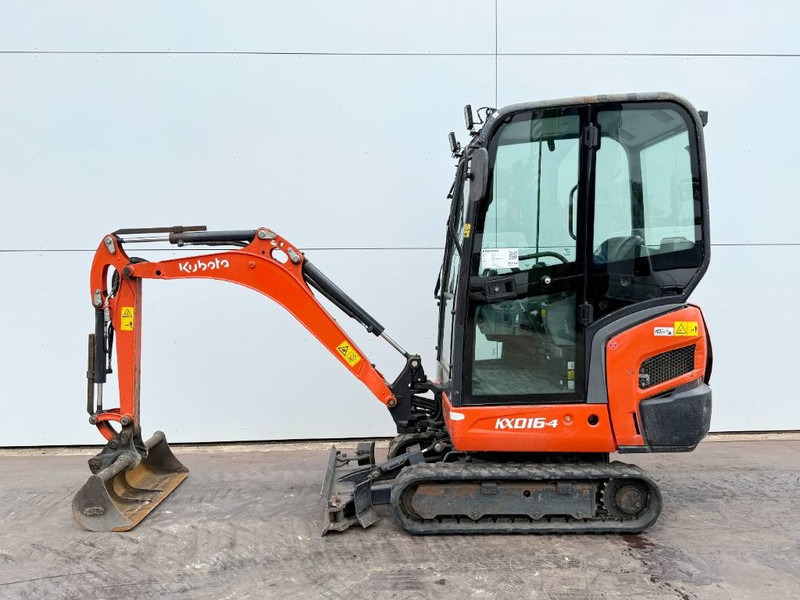 Kubota KX016-4 - Hammer Lines / Quick Coupler - Mini excavator: picture 1 Kubota KX016-4 - Hammer Lines / Quick Coupler - Mini excavator: picture 1