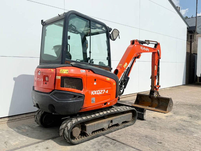 Kubota KX027-4 - Hammer Lines / Quick Coupler - Mini excavator: picture 5 Kubota KX027-4 - Hammer Lines / Quick Coupler - Mini excavator: picture 5