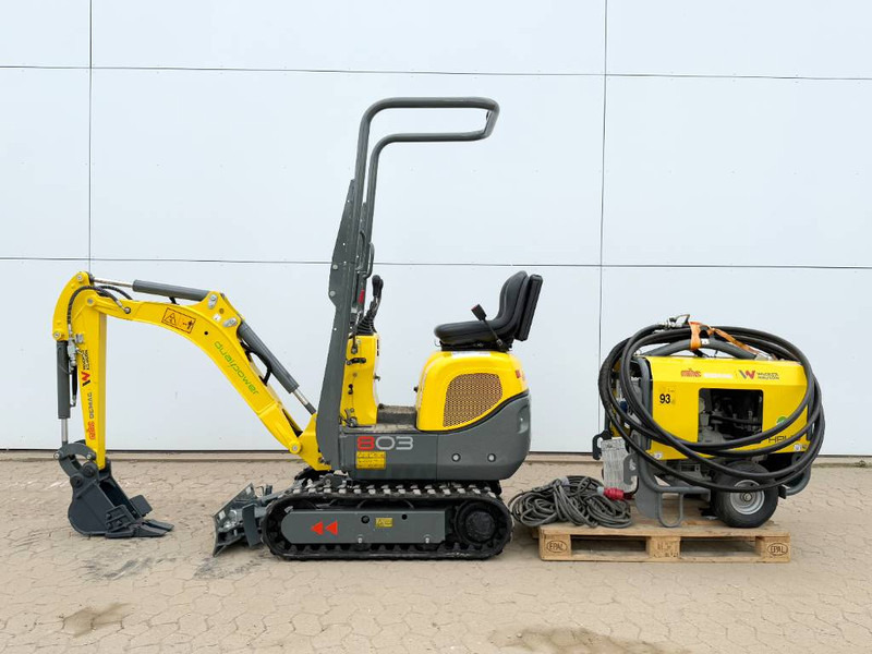 WACKER NEUSON 803 Dual Power - New / Unused / Hydr Undercarriage - Mini excavator: picture 1 WACKER NEUSON 803 Dual Power - New / Unused / Hydr Undercarriage - Mini excavator: picture 1