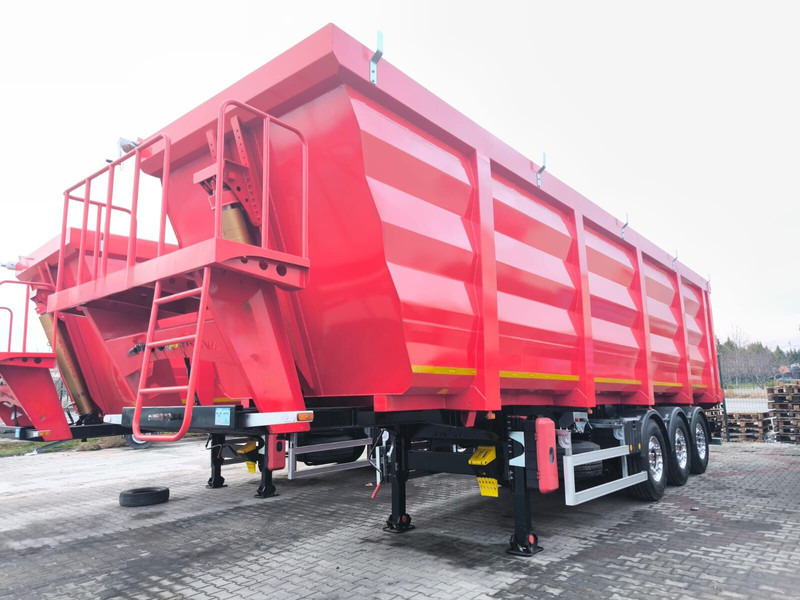 Kippauflieger 50 60 70 80 m³ BPW oder SAF - NEU - Tipper semi-trailer: picture 2 Kippauflieger 50 60 70 80 m³ BPW oder SAF - NEU - Tipper semi-trailer: picture 2