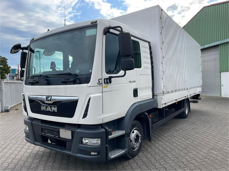 MAN TGL 8.190 L Bett Klima LBW TÜV NEU - Curtainsider truck: picture 1 MAN TGL 8.190 L Bett Klima LBW TÜV NEU - Curtainsider truck: picture 1