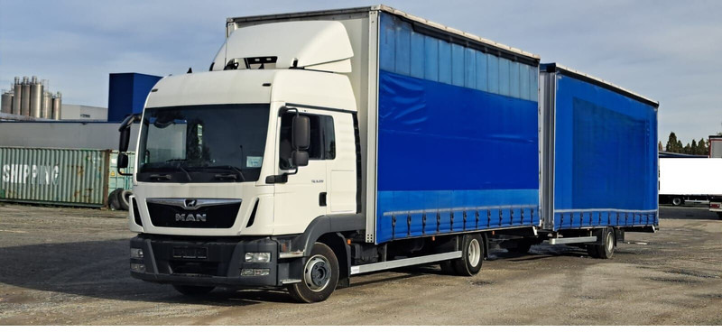 MAN TGL 8.220 Jumbo Gardine - Curtainsider truck: picture 1 MAN TGL 8.220 Jumbo Gardine - Curtainsider truck: picture 1