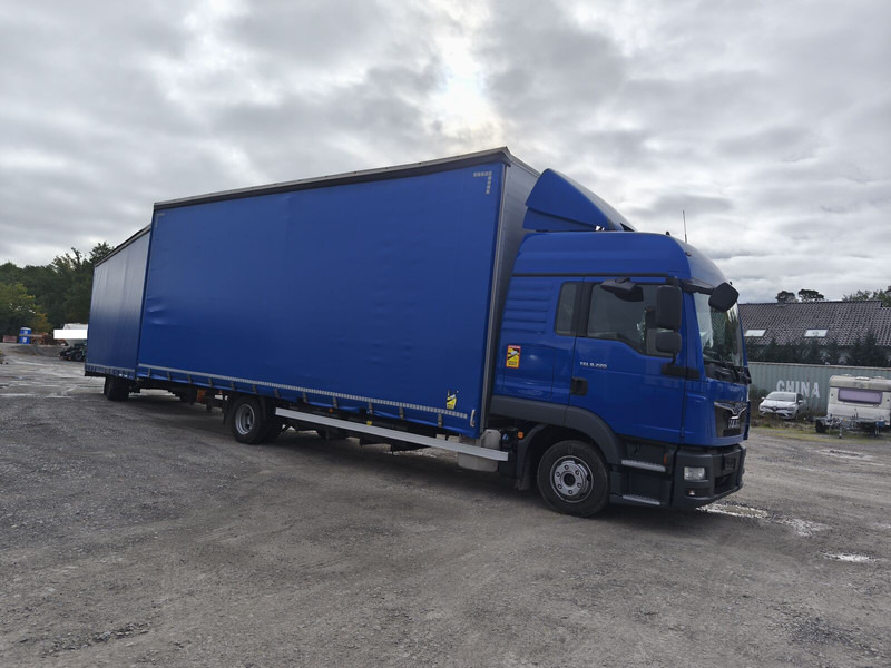 MAN TGL 8.220 Plane Jumbo Gardine Euro6 4x2 (10) - Curtainsider truck: picture 2 MAN TGL 8.220 Plane Jumbo Gardine Euro6 4x2 (10) - Curtainsider truck: picture 2