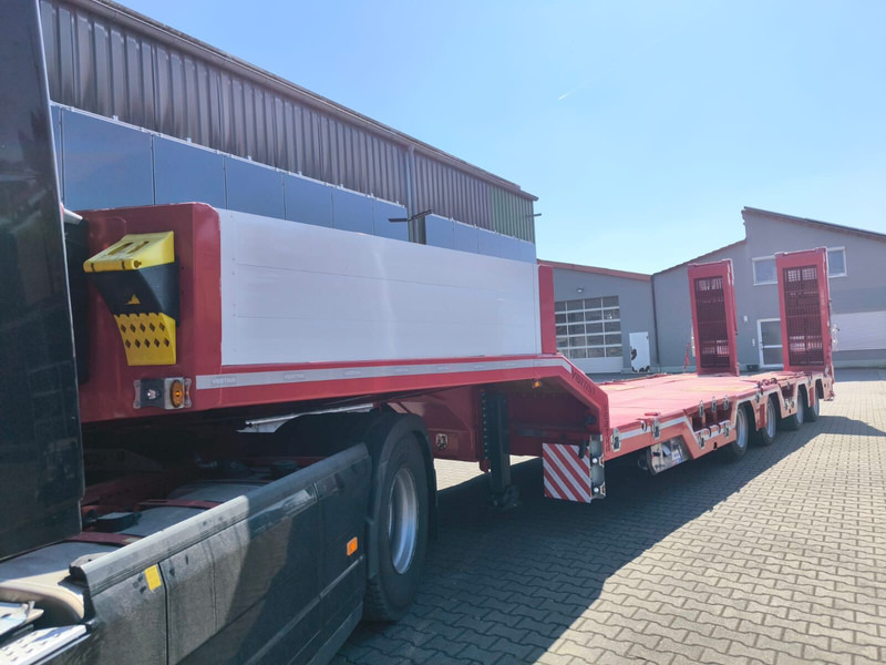 Vertra 4-Achser 81 cm verlängerbar verbreiterbar Lenk+Lift NEU - Low loader semi-trailer: picture 2 Vertra 4-Achser 81 cm verlängerbar verbreiterbar Lenk+Lift NEU - Low loader semi-trailer: picture 2