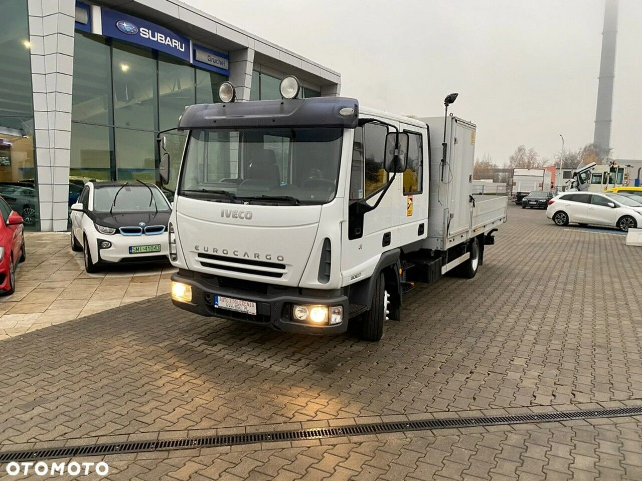 Iveco Eurocargo ML80E17 / HDS HMF / 1 Owner / Doka - Dropside/ Flatbed truck, Crane truck: picture 5 Iveco Eurocargo ML80E17 / HDS HMF / 1 Owner / Doka - Dropside/ Flatbed truck, Crane truck: picture 5