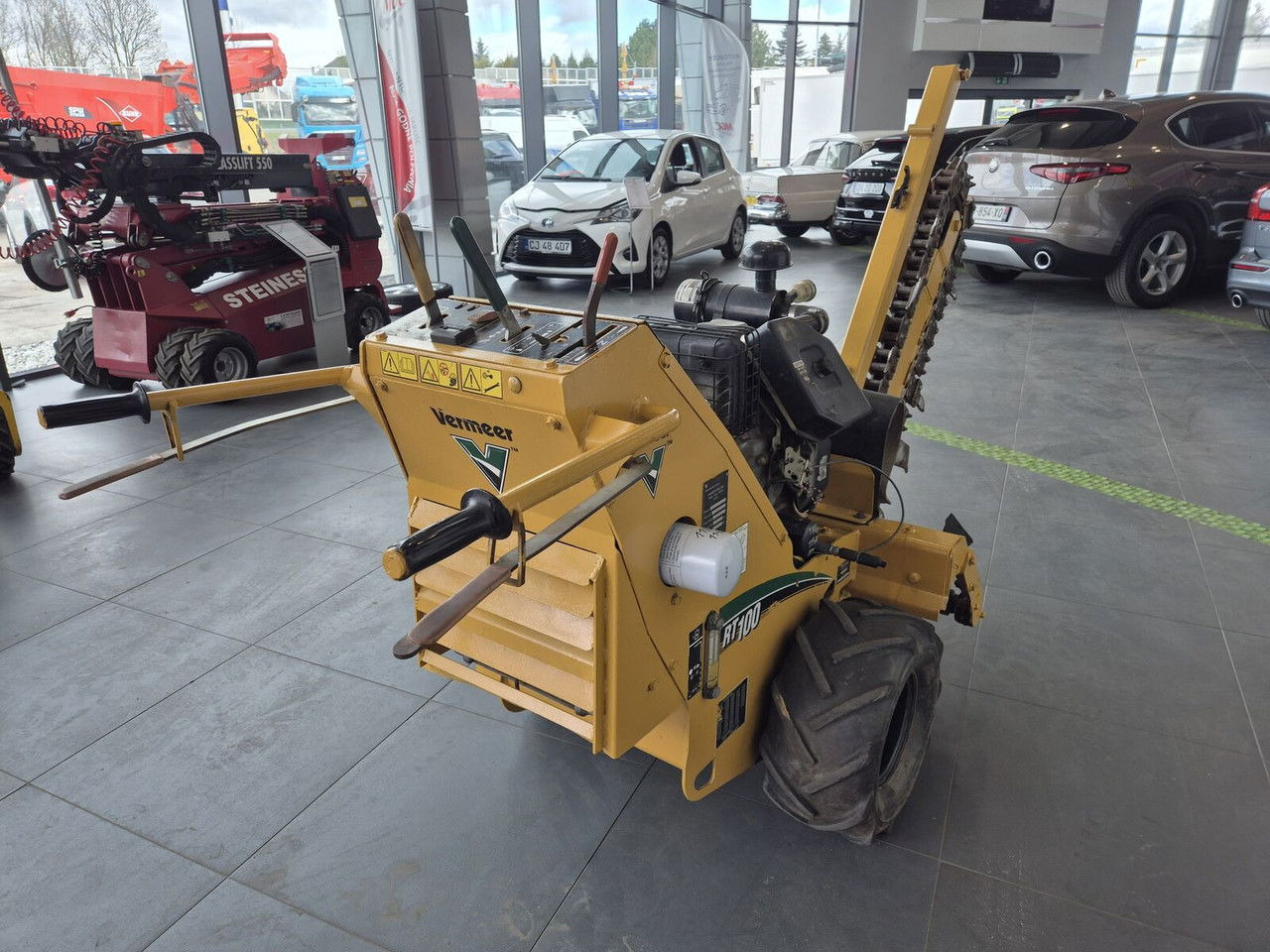 Trencher Vermeer RT100 / Trench SAW / Mini Chain Excavator / Idea L FOR Cables: picture 12 Trencher Vermeer RT100 / Trench SAW / Mini Chain Excavator / Idea L FOR Cables: picture 12