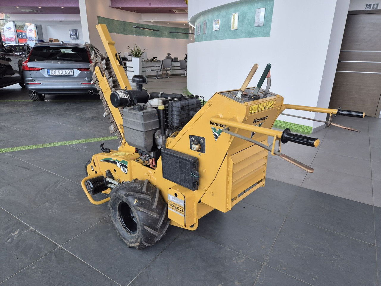 Trencher Vermeer RT100 / Trench SAW / Mini Chain Excavator / Idea L FOR Cables: picture 9 Trencher Vermeer RT100 / Trench SAW / Mini Chain Excavator / Idea L FOR Cables: picture 9