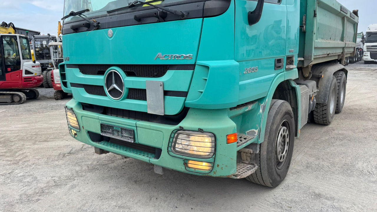 Mercedes-Benz Actros 2655 6x4 meiller bordmatic tipper - retarder - V8 - Tipper: picture 2 Mercedes-Benz Actros 2655 6x4 meiller bordmatic tipper - retarder - V8 - Tipper: picture 2