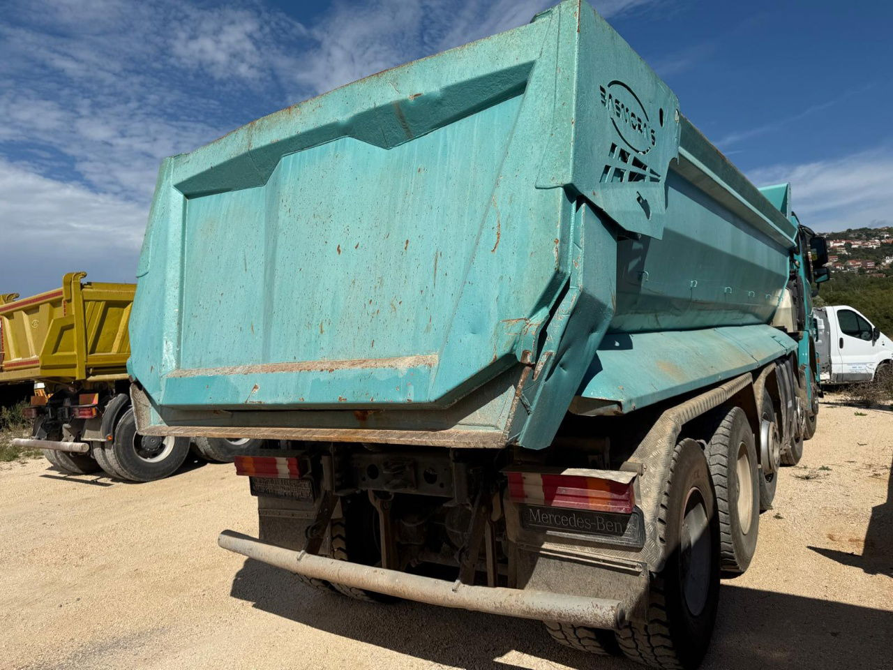 Mercedes-Benz Actros 4448 10x4 mulda tipper - euro 5 - lifting axle - Tipper: picture 4 Mercedes-Benz Actros 4448 10x4 mulda tipper - euro 5 - lifting axle - Tipper: picture 4