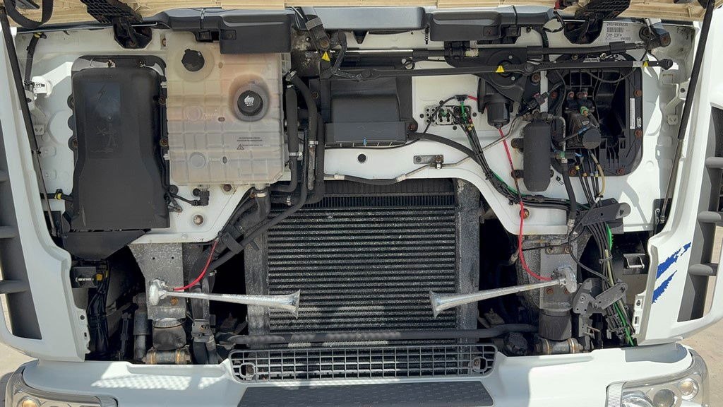 Autotransporter truck Renault Premium 460 4x2 LKW transporter + rolfo trailer: picture 28