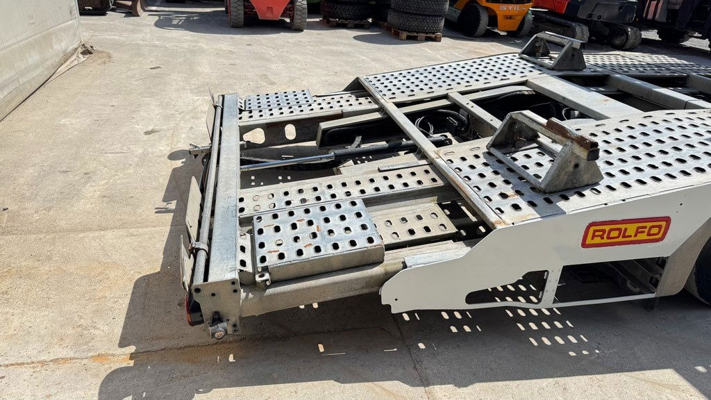 Autotransporter truck Renault Premium 460 4x2 LKW transporter + rolfo trailer: picture 12