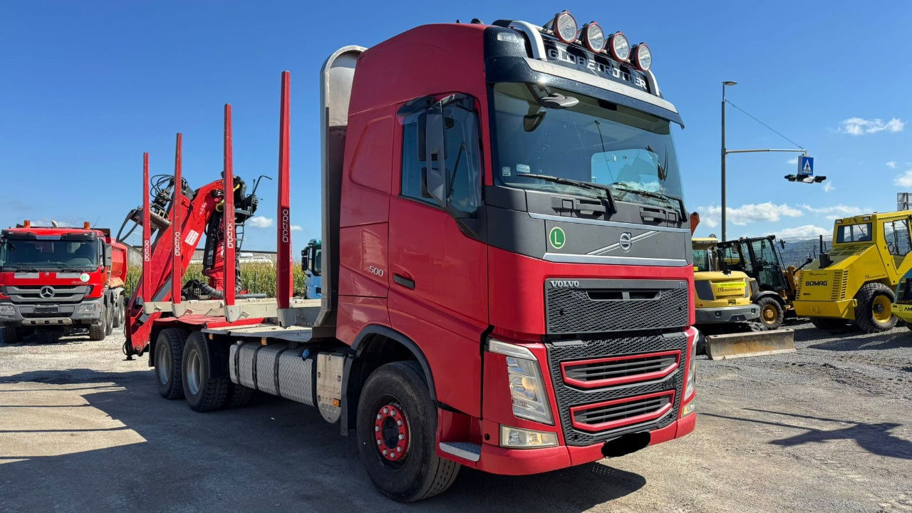 Volvo FH 500 6x4 forest truck - Epsilon 110Z - scissors 2013 - forest truck - 6x4 - EU truck - Container transporter/ Swap body truck: picture 3 Volvo FH 500 6x4 forest truck - Epsilon 110Z - scissors 2013 - forest truck - 6x4 - EU truck - Container transporter/ Swap body truck: picture 3