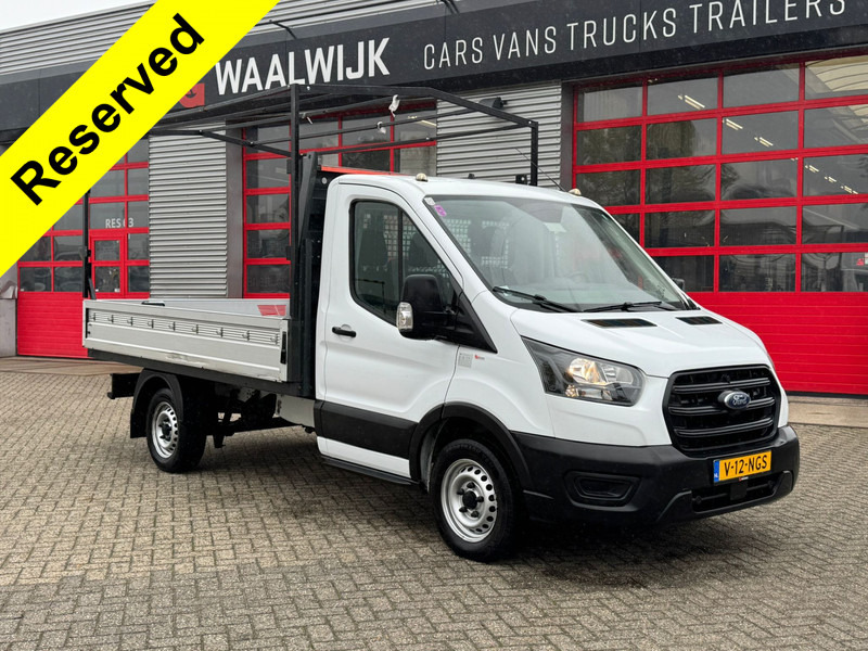 Flatbed van Ford Transit 2.0 Open Laadbak NL kenteken! Nieuwe APK: picture 1