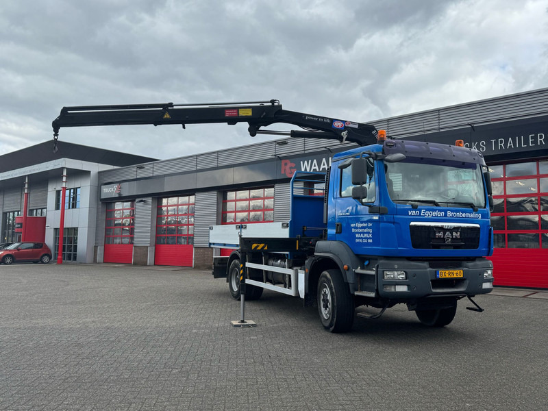 MAN TGM 18-290 4x4 Kraan met Open laadbak HMF Kraan 13 T - Crane truck: picture 5 MAN TGM 18-290 4x4 Kraan met Open laadbak HMF Kraan 13 T - Crane truck: picture 5