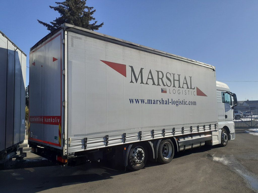 MAN TGX24.510 EURO 6 6x2 + Wecon - Curtainsider truck: picture 4 MAN TGX24.510 EURO 6 6x2 + Wecon - Curtainsider truck: picture 4