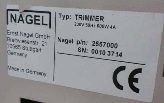 Ernst Nagel Foldnak 8 booklet making system - Printing machinery: picture 2 Ernst Nagel Foldnak 8 booklet making system - Printing machinery: picture 2