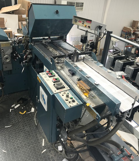 Herzog & Heymann Model KL 112-8-4-FBS - Folding machine: picture 2 Herzog & Heymann Model KL 112-8-4-FBS - Folding machine: picture 2