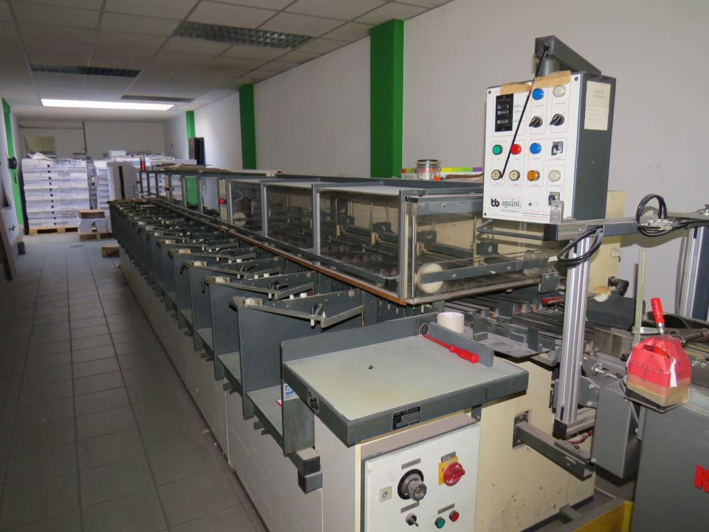 Theisen & Bonitz TB Sprint 315 VP gathering machine - Printing machinery: picture 1 Theisen & Bonitz TB Sprint 315 VP gathering machine - Printing machinery: picture 1