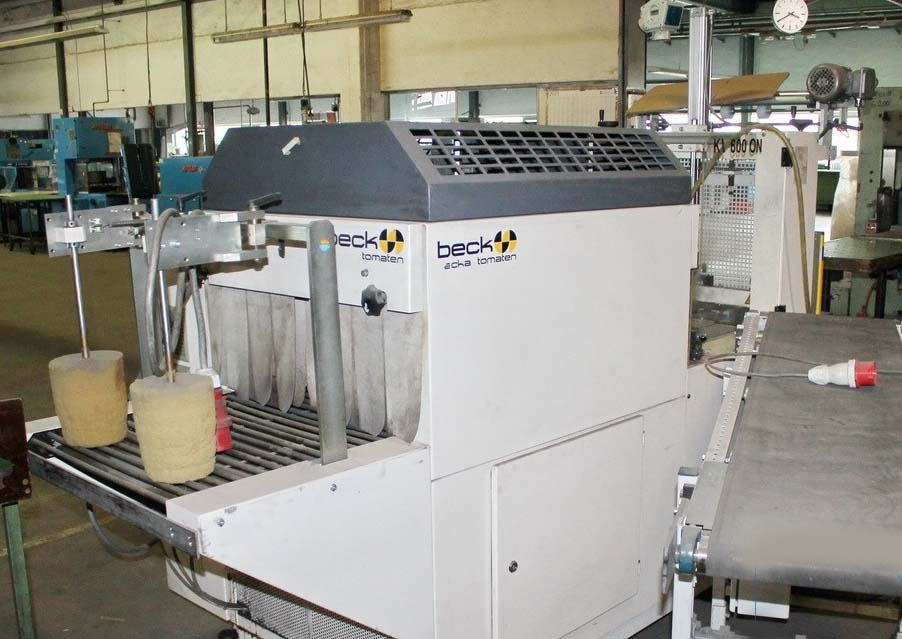 Beck case packer KV 600 pneumatic with 200cm infeed belt - Packaging machinery: picture 1 Beck case packer KV 600 pneumatic with 200cm infeed belt - Packaging machinery: picture 1
