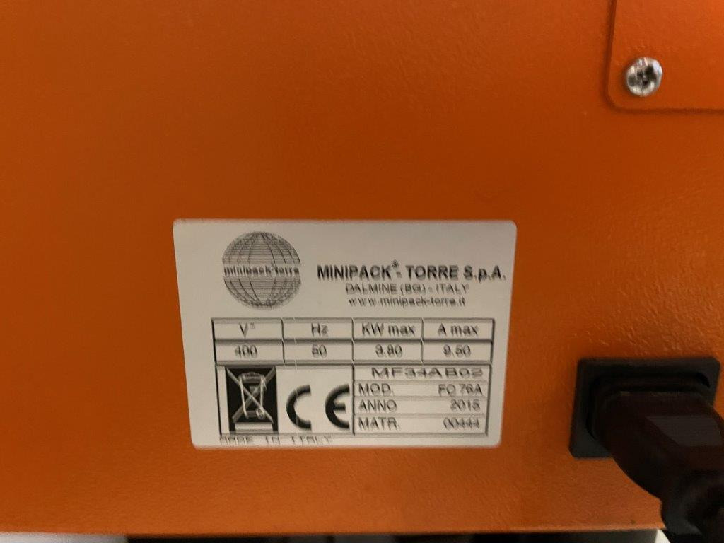 Semi-automatic shrink wrapping machine - hood shrinker Torre Minipack FC 76 A - Packaging machinery: picture 2 Semi-automatic shrink wrapping machine - hood shrinker Torre Minipack FC 76 A - Packaging machinery: picture 2