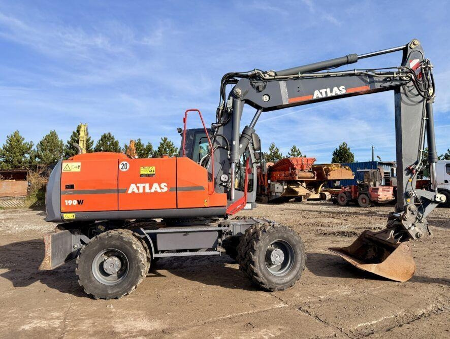 Atlas 190W - Wheel excavator: picture 1 Atlas 190W - Wheel excavator: picture 1
