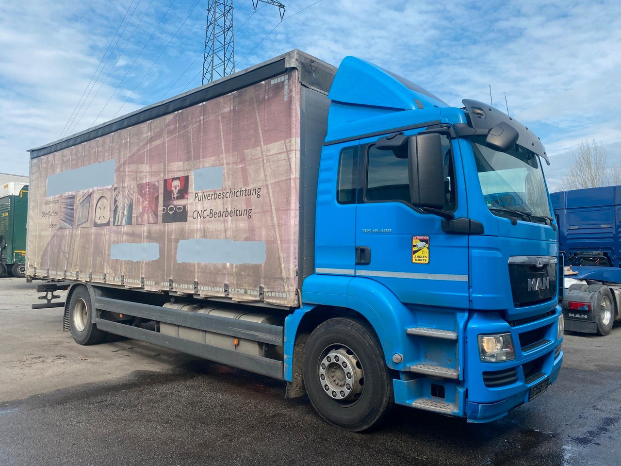 MAN 18.400 8m Lang/10t Nutzlast/2 Stück MAN 18.400 kein 18.440 2 x - Curtainsider truck: picture 3 MAN 18.400 8m Lang/10t Nutzlast/2 Stück MAN 18.400 kein 18.440 2 x - Curtainsider truck: picture 3