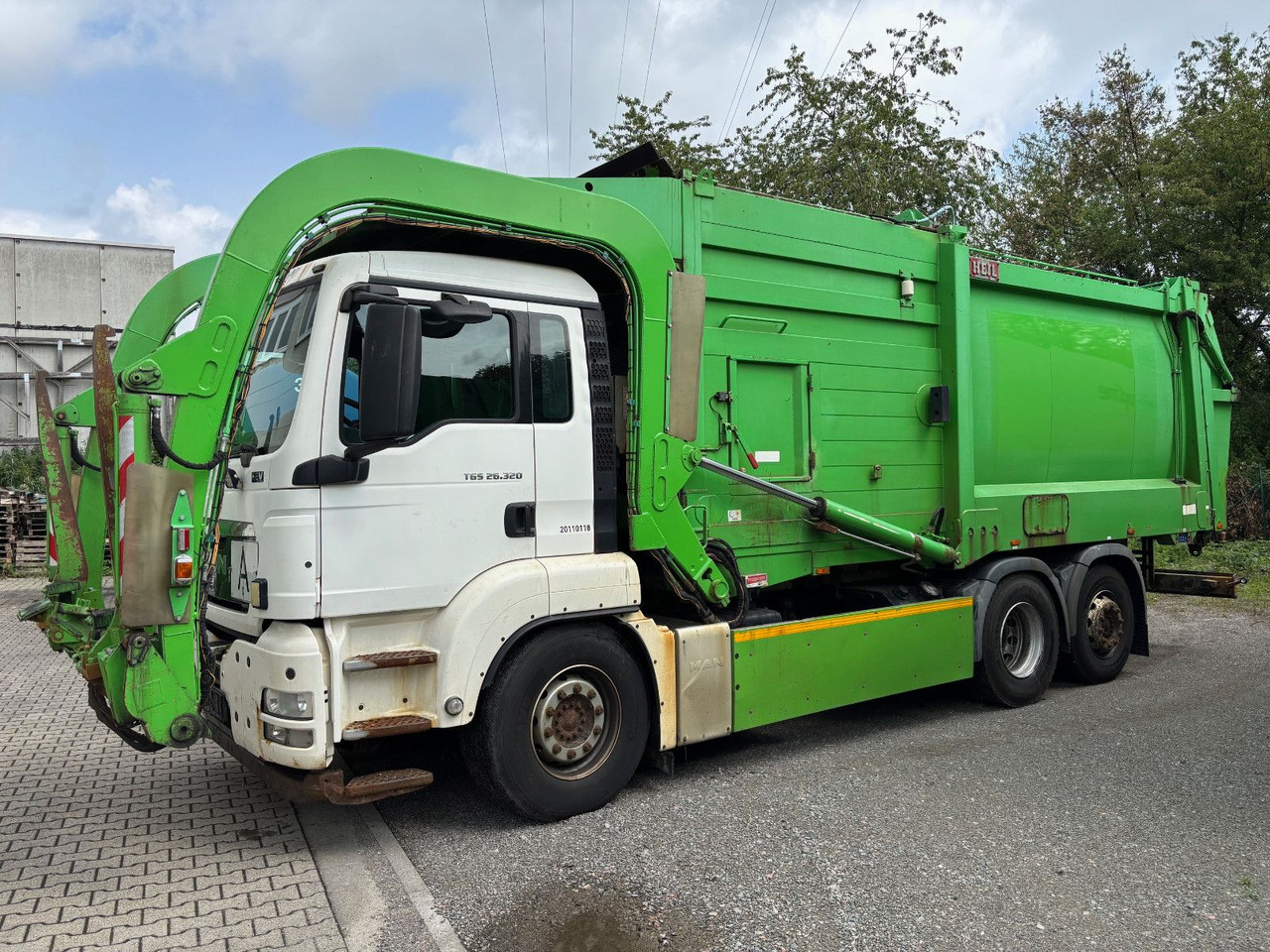 MAN TGS 26.320 EEV Heil Aufbau/Frontlader/Lift - Garbage truck: picture 2 MAN TGS 26.320 EEV Heil Aufbau/Frontlader/Lift - Garbage truck: picture 2