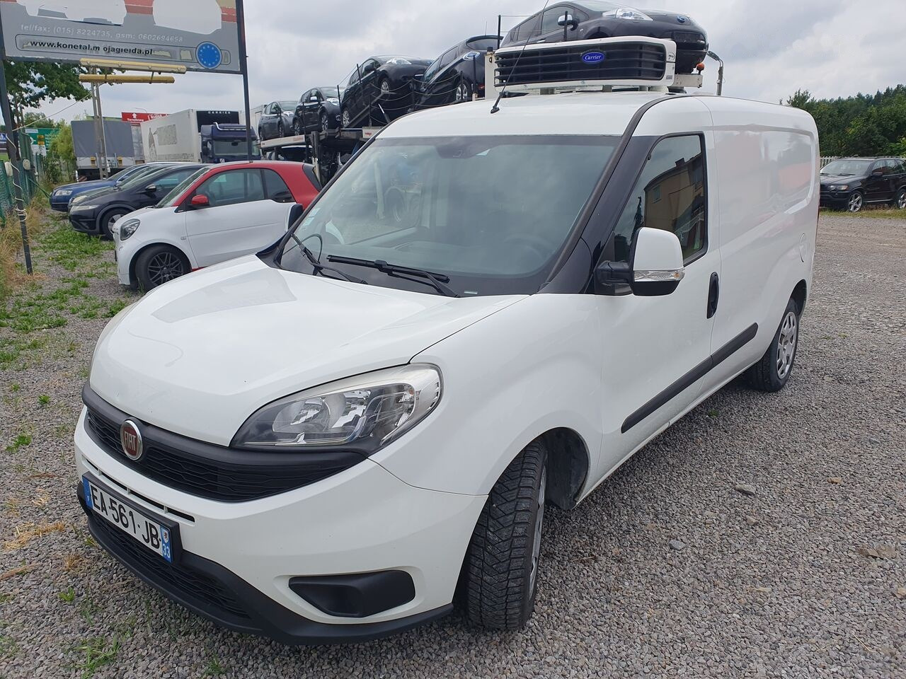 FIAT DOBLO LONG CHLODNIA carrier+230v KLIMA EURO6 - Refrigerated van: picture 1 FIAT DOBLO LONG CHLODNIA carrier+230v KLIMA EURO6 - Refrigerated van: picture 1