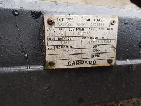 Case 5120, 5140, 5250 Front Axle Differential Assy 065630, 81877c1, 81876c1 - Front axle: picture 3 Case 5120, 5140, 5250 Front Axle Differential Assy 065630, 81877c1, 81876c1 - Front axle: picture 3