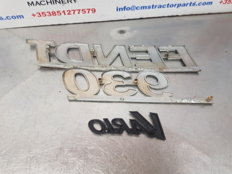 Fendt Vario 928 Side Panel Badge Lettering H9315020219601, H931502021651 - Body and exterior: picture 5 Fendt Vario 928 Side Panel Badge Lettering H9315020219601, H931502021651 - Body and exterior: picture 5