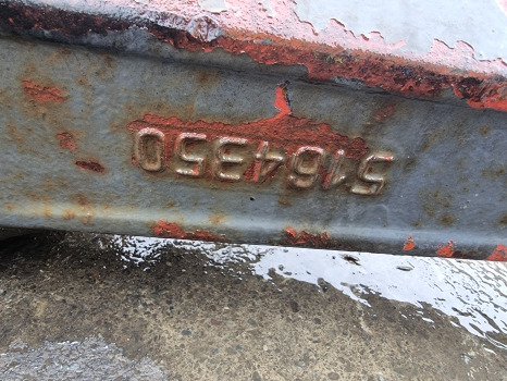 Axle and parts Ford 8240, 8340, 7840, Fiat M, Front Axle Complete 5164350, 5164349: picture 6