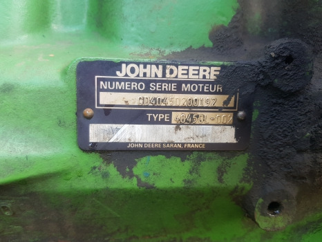 John Deere 6100, 6200, 6400, Se, Complete Engine 4045dl002, R109572, R109573 - Engine: picture 2 John Deere 6100, 6200, 6400, Se, Complete Engine 4045dl002, R109572, R109573 - Engine: picture 2