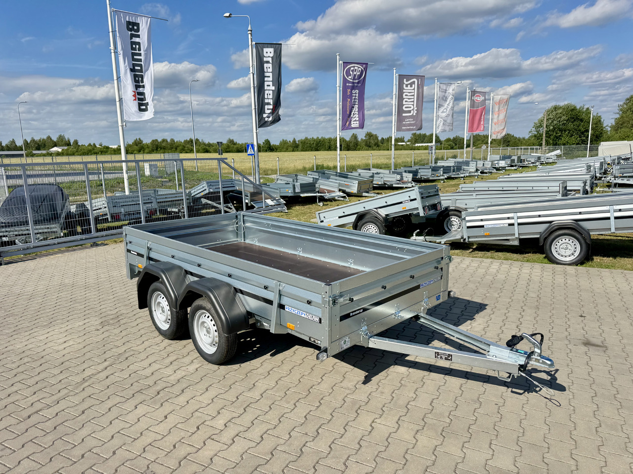 BRENDERUP 2300 STUB - przyczepa skrzyniowa 2 osie / 302 x 150 cm / 750 kg - Dropside/ Flatbed trailer: picture 1 BRENDERUP 2300 STUB - przyczepa skrzyniowa 2 osie / 302 x 150 cm / 750 kg - Dropside/ Flatbed trailer: picture 1