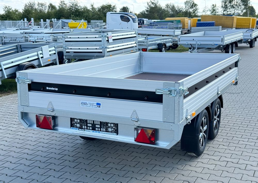 Brenderup 4310 ATB2000 | 308x167 cm | burty i koła ALU | 2000kg DMC - Dropside/ Flatbed trailer: picture 2 Brenderup 4310 ATB2000 | 308x167 cm | burty i koła ALU | 2000kg DMC - Dropside/ Flatbed trailer: picture 2