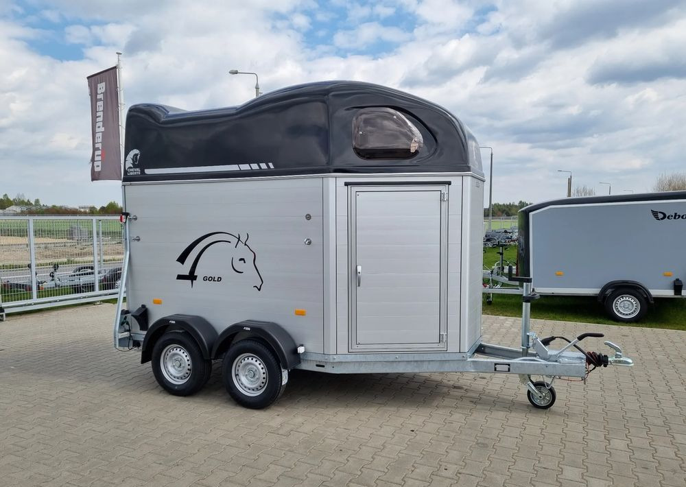 CHEVAL LIBERTÉ Cheval Liberte Gold First Alu + siodlarnia przyczepa dwukonna - Horse trailer: picture 1 CHEVAL LIBERTÉ Cheval Liberte Gold First Alu + siodlarnia przyczepa dwukonna - Horse trailer: picture 1