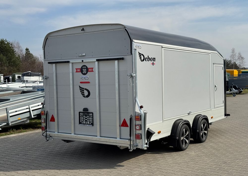 DEBON Debon C1000 - kryta laweta | 490 x 202 cm / 3500kg / felgi ALU / wciągarka elektryczna - Autotransporter trailer: picture 5 DEBON Debon C1000 - kryta laweta | 490 x 202 cm / 3500kg / felgi ALU / wciągarka elektryczna - Autotransporter trailer: picture 5