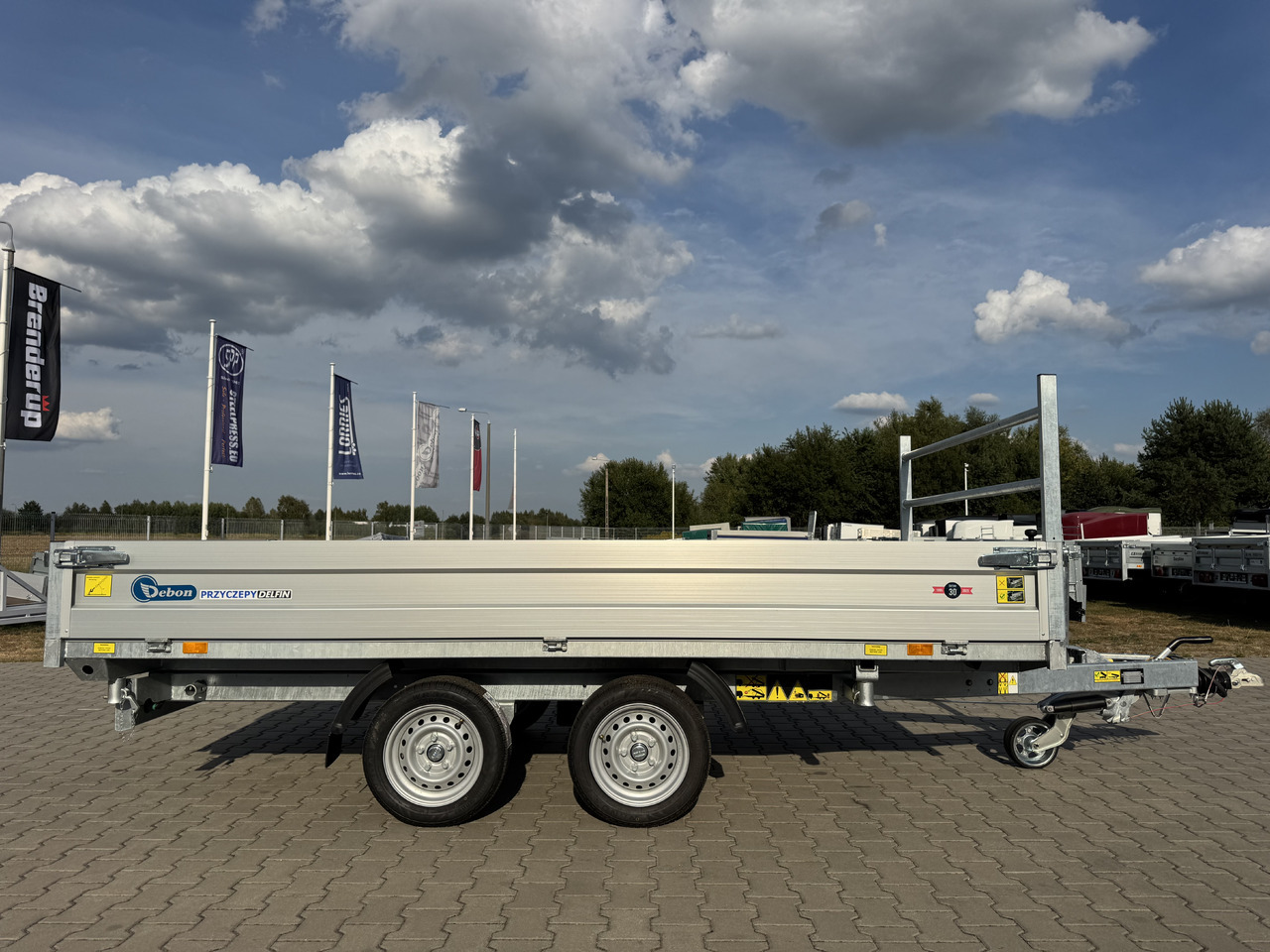 DEBON PW 3.6 Electric 360x180 cm 3.5T - Tipper trailer: picture 3 DEBON PW 3.6 Electric 360x180 cm 3.5T - Tipper trailer: picture 3