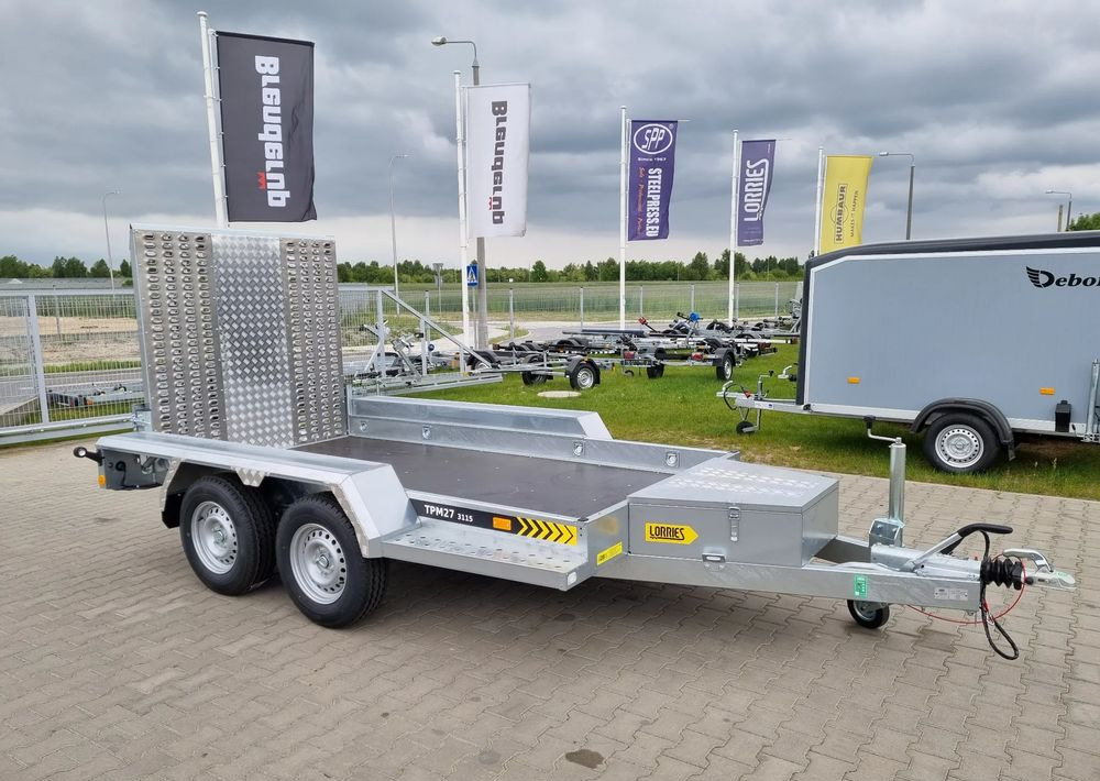 LORRIES TPM27 | 303x160 cm 2,7T koparka, bobcat - Plant trailer: picture 1 LORRIES TPM27 | 303x160 cm 2,7T koparka, bobcat - Plant trailer: picture 1