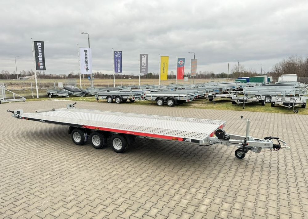 Lorries Lorries PLI35-6021 - laweta trzyosiowa uchylna lampy LED pompa hydrauliczna wypełnienie podłogi ALU - Autotransporter trailer: picture 1 Lorries Lorries PLI35-6021 - laweta trzyosiowa uchylna lampy LED pompa hydrauliczna wypełnienie podłogi ALU - Autotransporter trailer: picture 1
