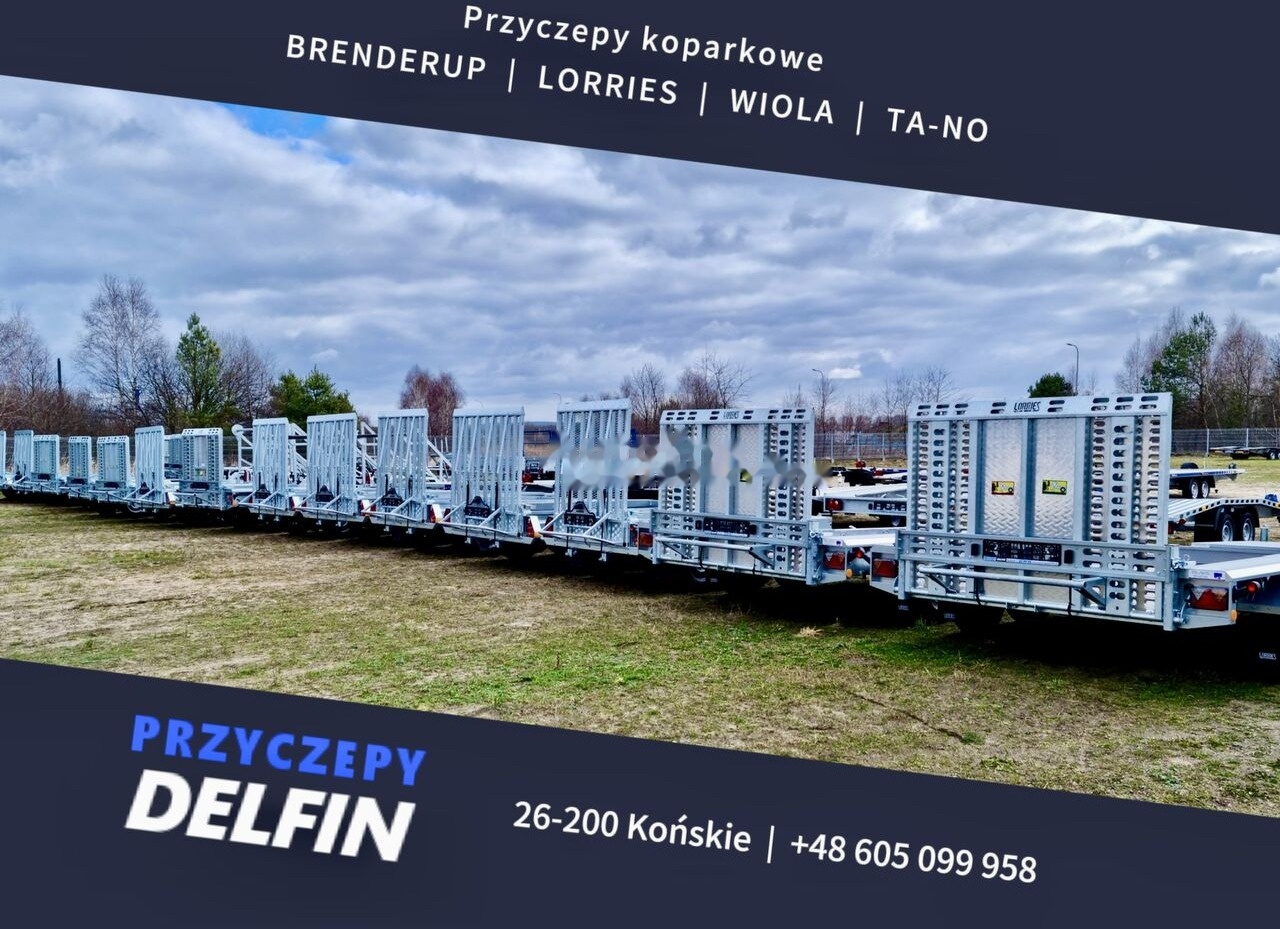 Lorries TPM20 260x120 cm GVW 2700kg machine transporter excavator bobcat - Plant trailer: picture 4 Lorries TPM20 260x120 cm GVW 2700kg machine transporter excavator bobcat - Plant trailer: picture 4